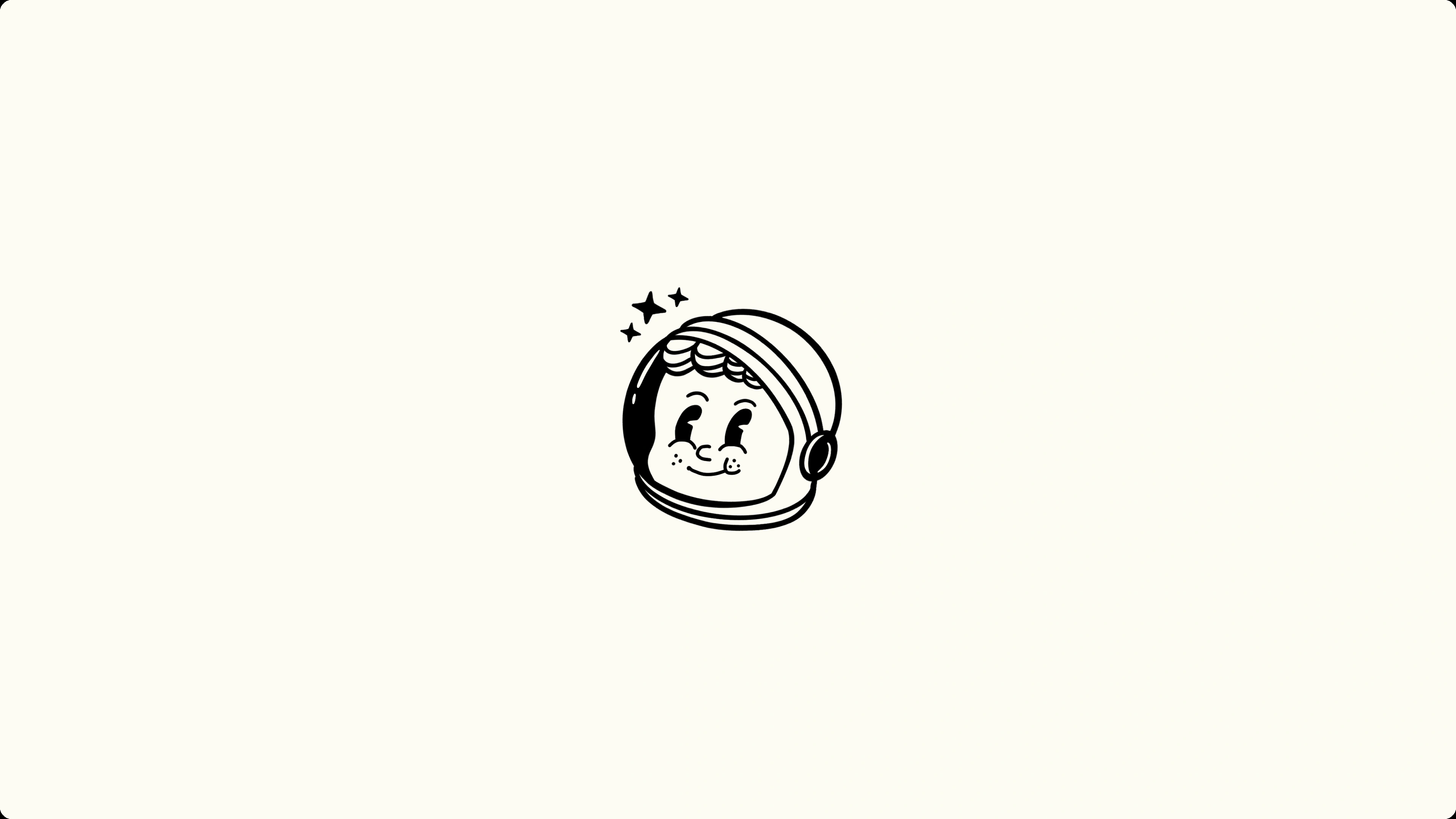 The Earthling astronaut character mark
